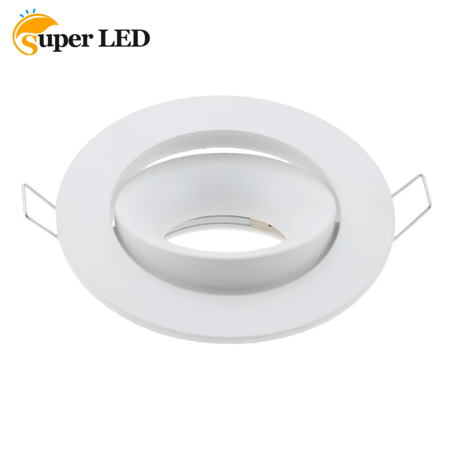 GU10 obudowa regulowany sufitowy oprawa oświetleniowa okrągły Downlight rama GU10 Lampu Siling