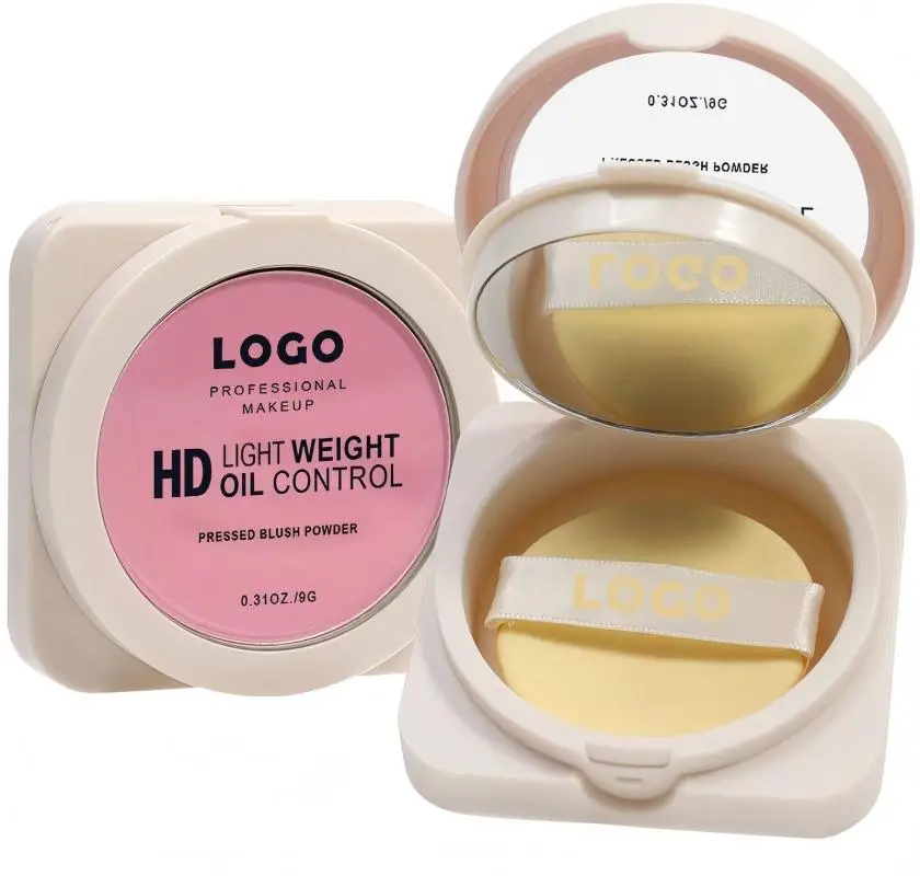 

Custom Logo Blush Makeup Vegan Pigment Blusher Powder Private Brand Gradient Blush Palette Waterproof Sweatproof Wholesale