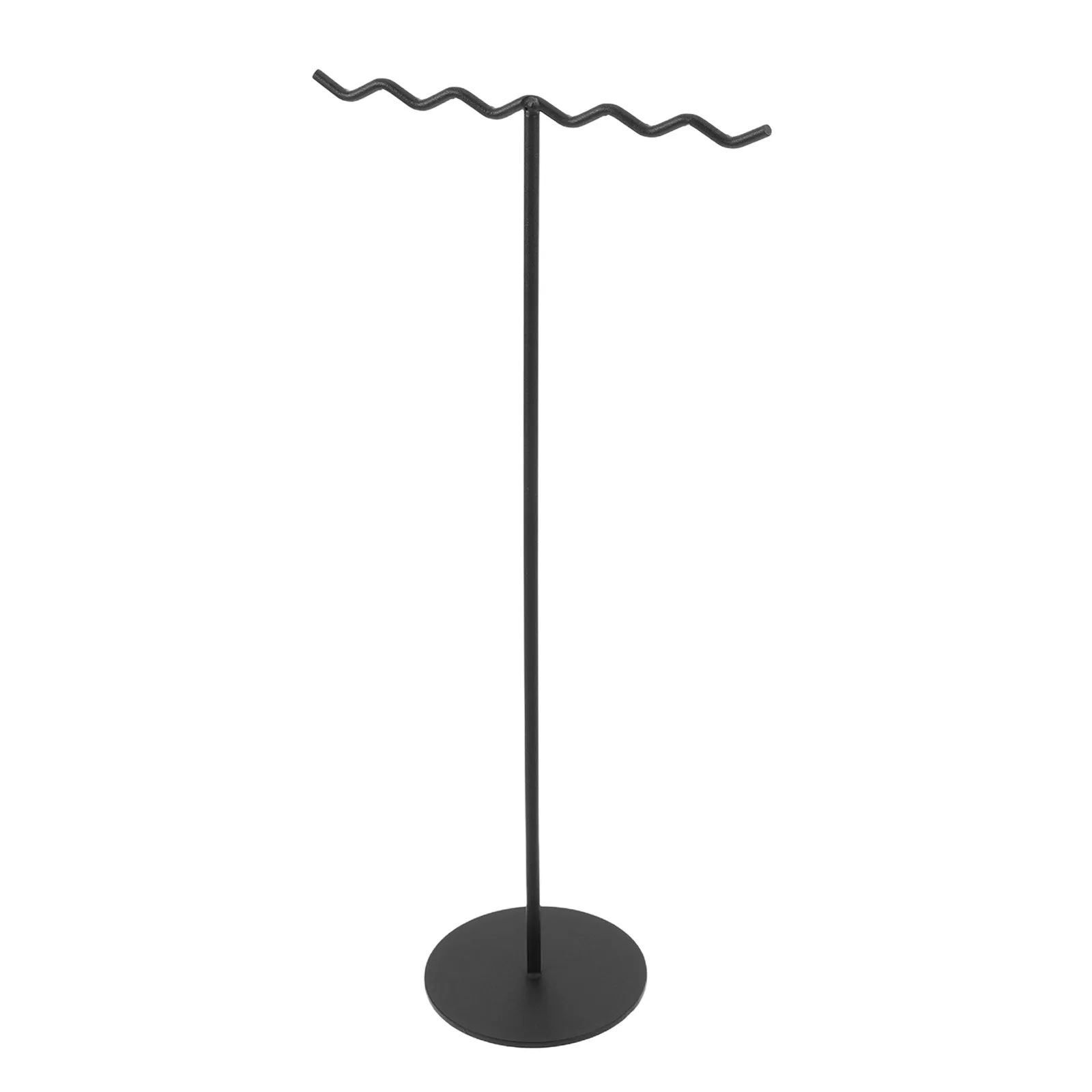 

T-Bar Metal Necklace Organizer Holder Stand for Necklaces Bracelets Pendants Desktop Jewelry Display Stand Scandinavian Style