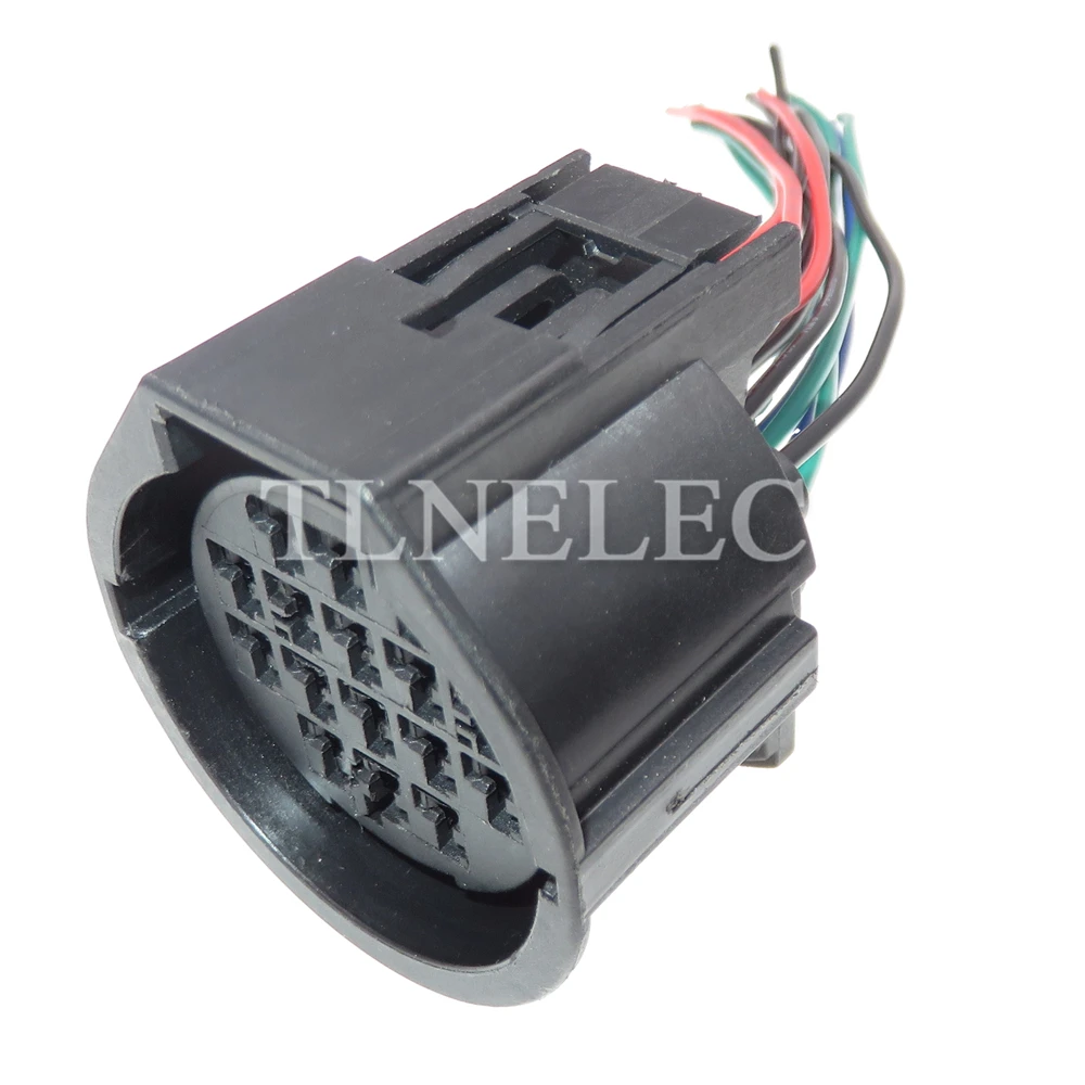 16 Pin Way Auto Lamp Waterproof Connector with Wires Car Male Female Wiring Harness Sockets 7283-3445-30 7282-3445-30