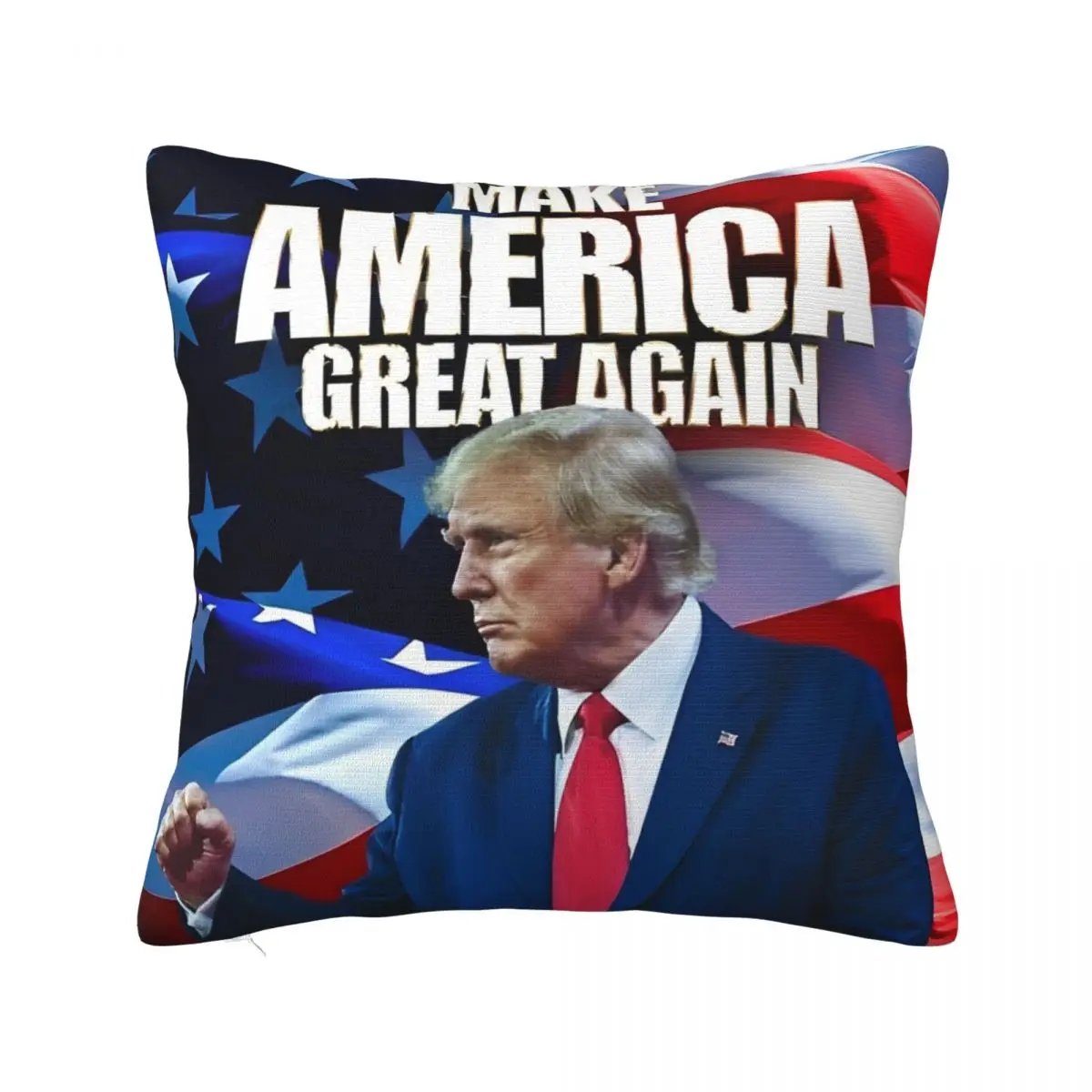 Bed Decorations Trump Vance 2024 President Election Pillowcase Accessories Pillow Covers Square Multiple Sizes