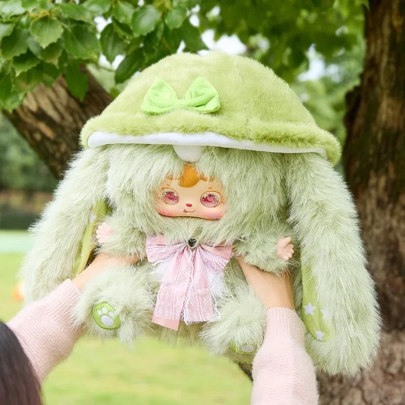 Samuel Velvet Ear Fairy Traces 800% Big Doll Series Blind Box Girls Cute Bedroom Ornament Plush Exquisite Doll Christmas Gifts