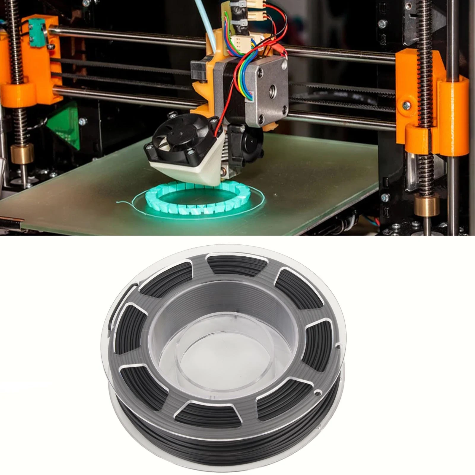 Leitfähiger PLA-Filament-Ersatz, 1,75 mm Druckverbrauchsmaterial, 3D-Drucker-Zubehör, 20-50 mm/s