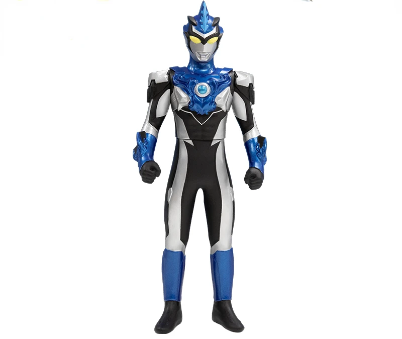 Bandai Echte Originele Ultra Hero-Serie-Ultraman Blauw Water Springen Vorm Anime Beweegbare Modelcollectie Figuur Vakantiegeschenk