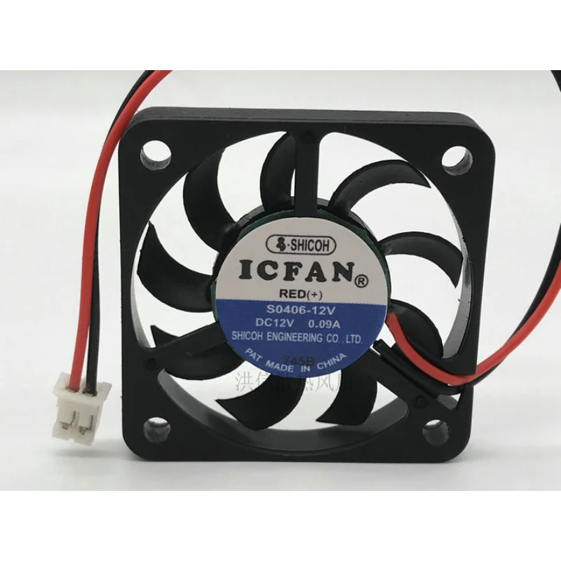 مروحة وحدة المعالجة المركزية الجديدة ل ICFAN S0406-12V 12 فولت 0.09A 4 سنتيمتر مروحة تبريد الكمبيوتر المحمول