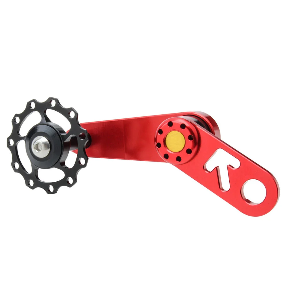 

Bicycle Chain Rear Derailleur Tensioner Stabilizer Hollow Design Anodized Durable Bike Chain Guide Accessories