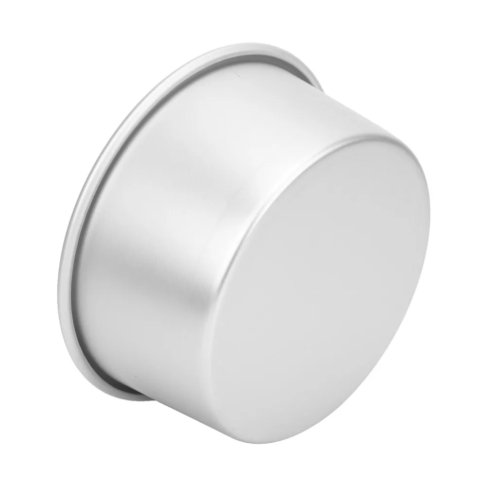 Aluminum Alloy Round Cake Mould Anodized Aluminum Non-Stick Coating Bakeware Tool Easy to Demold 6ins DIY Baking Mold