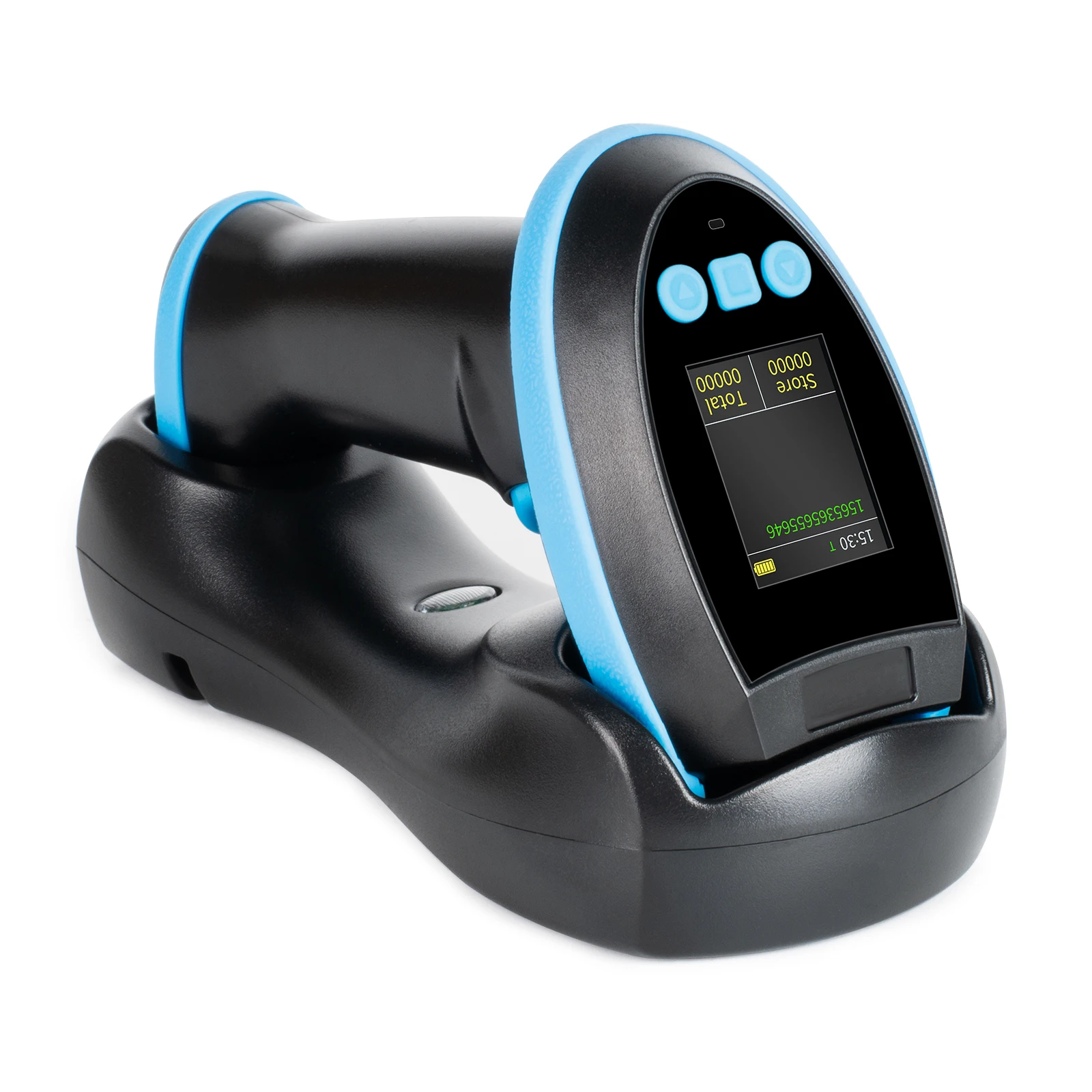 

TH39 Industrial-Grade Handheld 2D Wireless Bluetooth Barcode Scanner with Display Ideal for Supermarkets, Shopping Malls, Logist