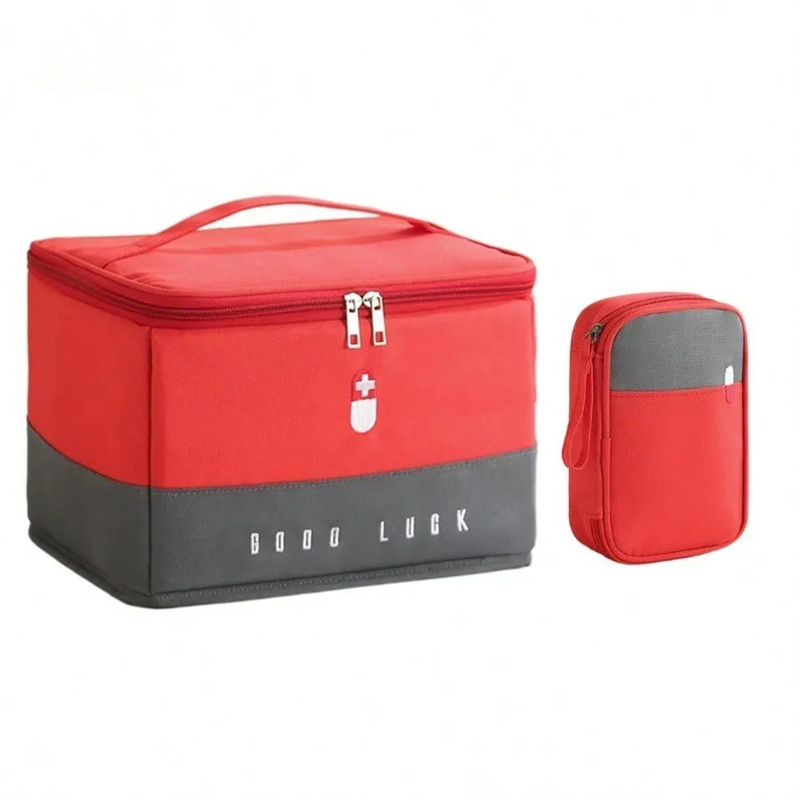 First Aid Kit Medical Bag Durable Emergency Kit for Travel Camping Home Large Capacity Medicine Organizer Outdoor Accessories