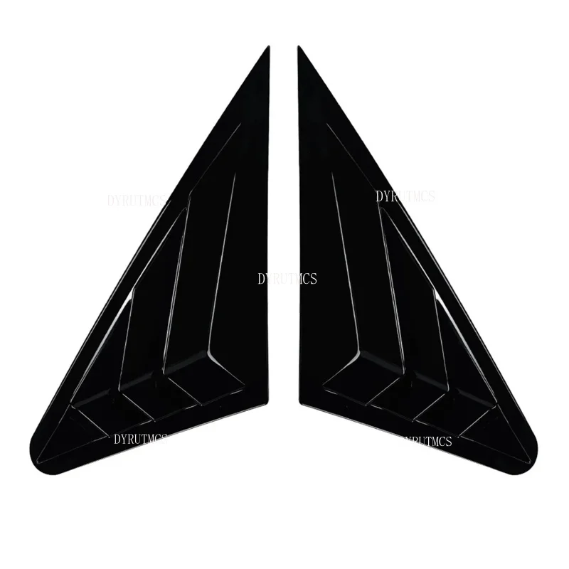 Fit For Audi A3 S3 8V Sedan Version 2014-2020 Car Rear Window Shutter Cover Trim Window Louver Side Vent Trim Auto Accessories view 2