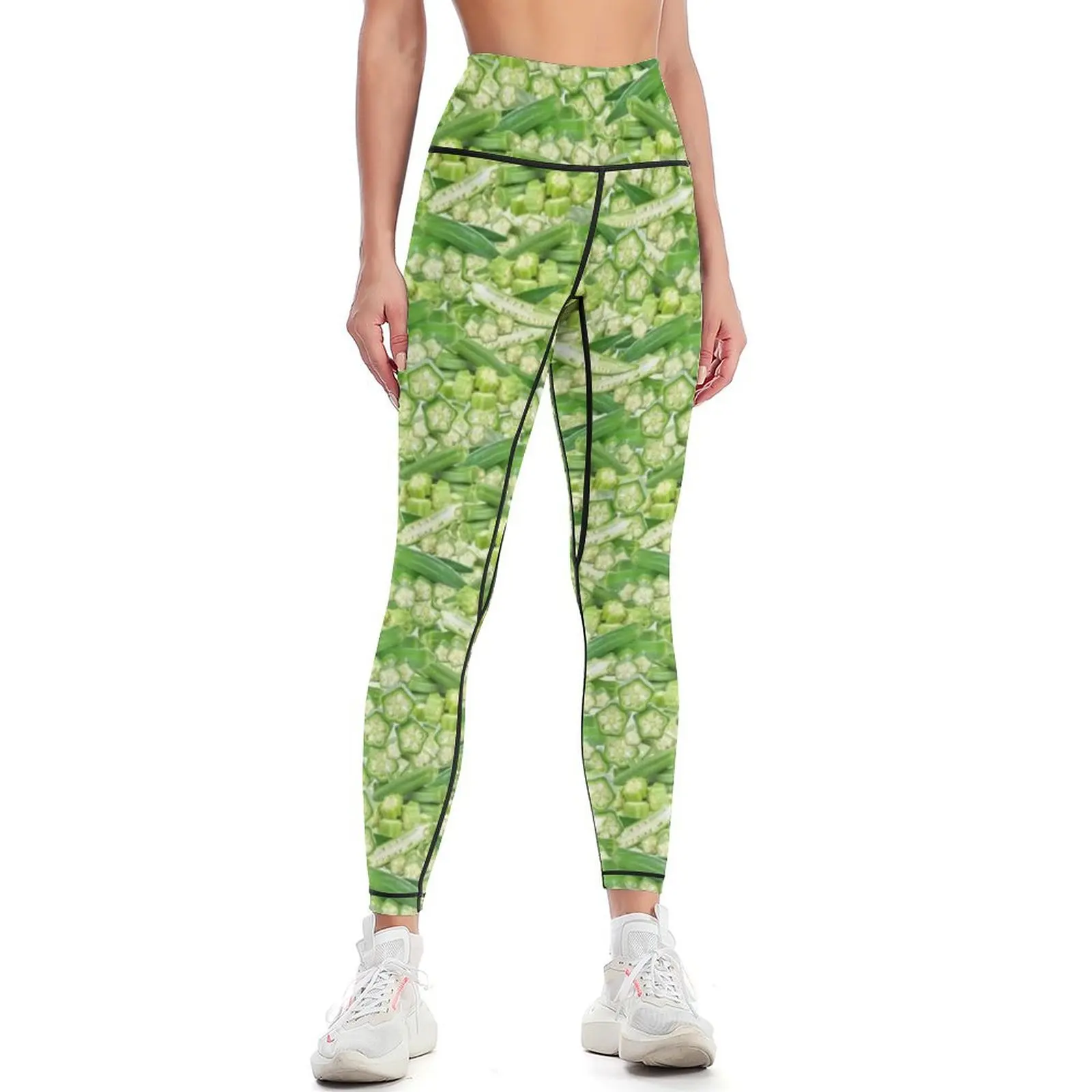 

Okra! Leggings sports for gym Jogger pants sports shirts gym Womens Leggings