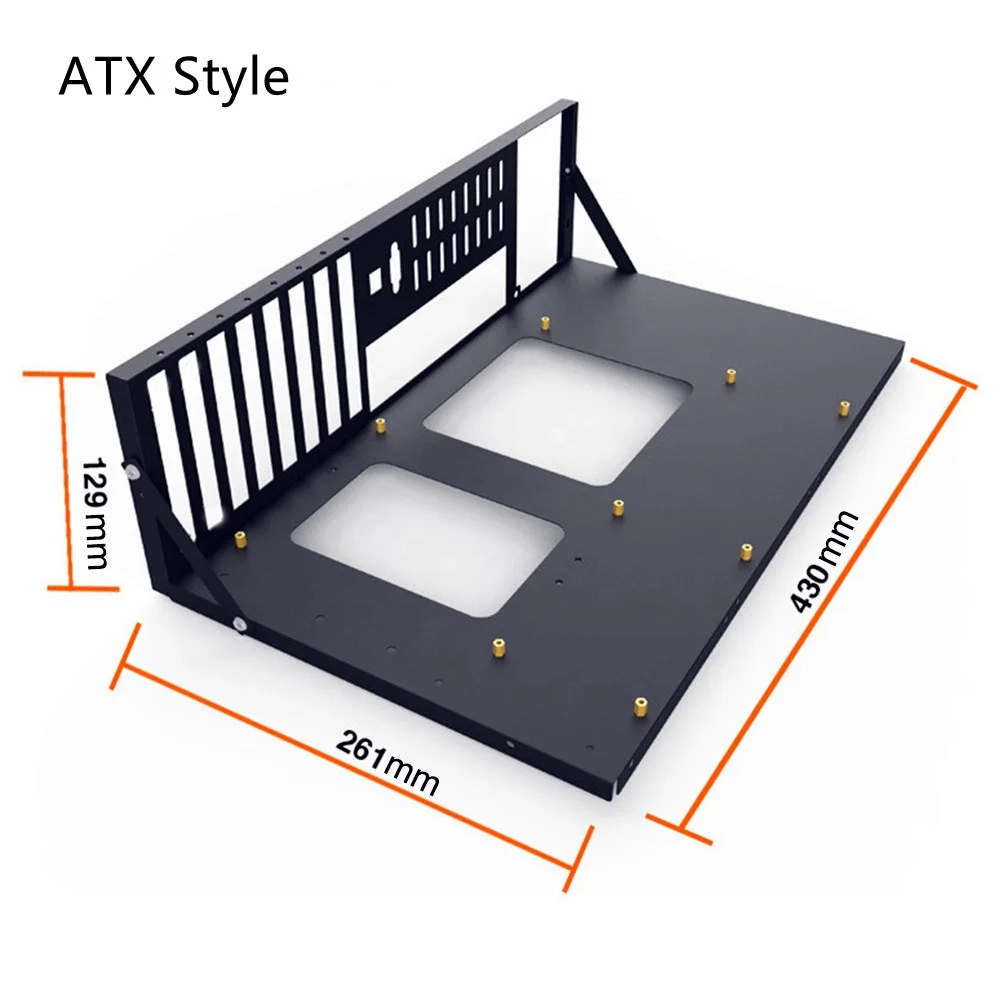 ATX/EATX Open Air Rig Frame Motherboard Bracket Rig Case