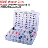 For arduino 45 in 1 Sensors Modules Starter Kit better than 37in1 sensor kit 37 in 1 Sensor Kit UNO R3 MEGA2560