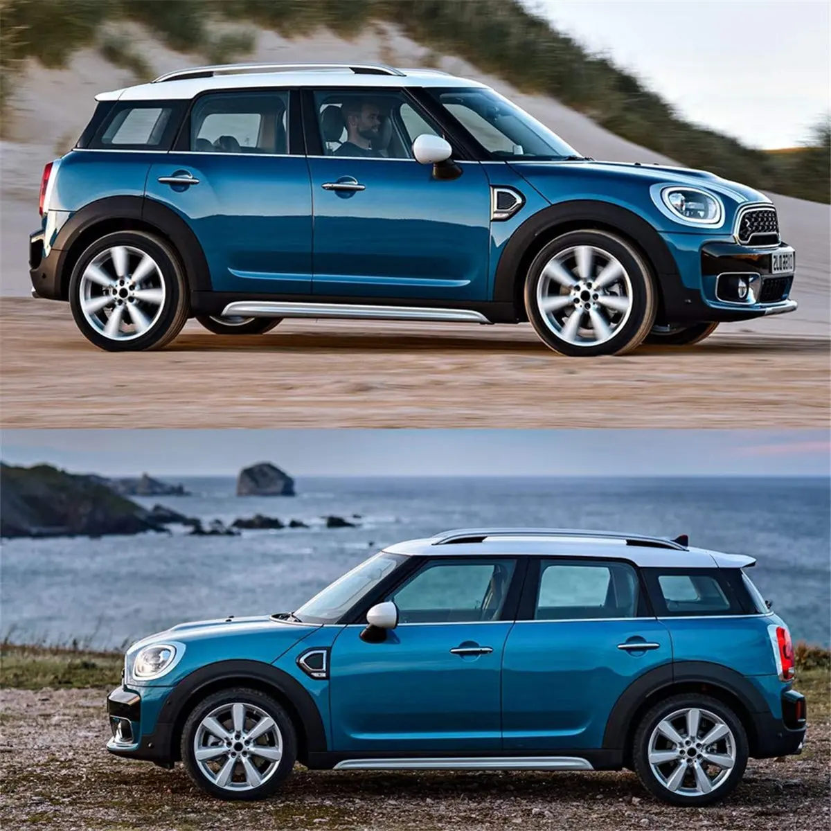 

*X07A Amber LED Dynamic Sequential Side Marker Light Assembly Turn Signal for MINI Countryman F60 2017-2023 Clear Lens