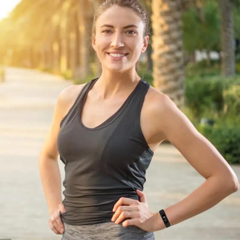 Watch Band For Garmin Smart 5 Bracelet Soft Strap Replacement Shockproof  Simple Watch Band Colorful Silicone Textured Strap