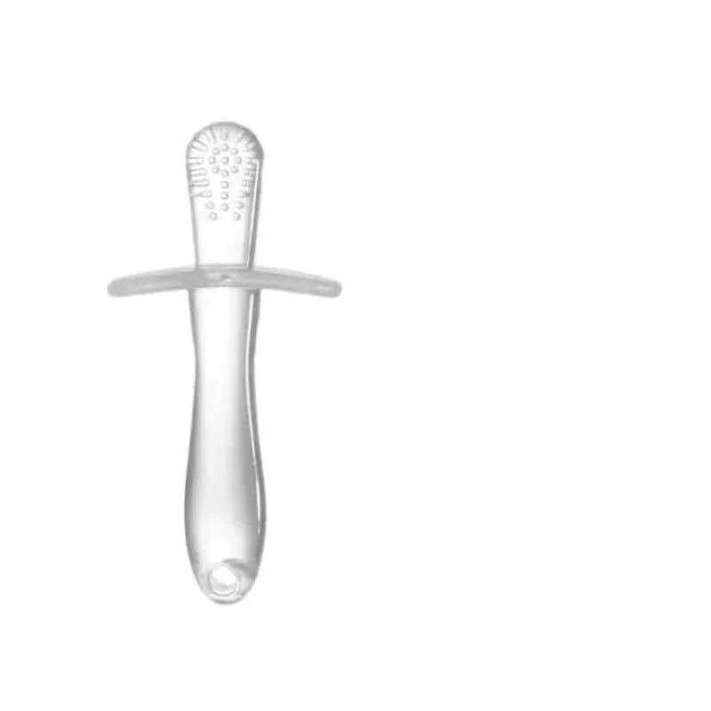 Tétine en silicone pour bébé, nanoparticule argentée transparente, cadeau pour nouveau-né, mamans de qualité alimentaire