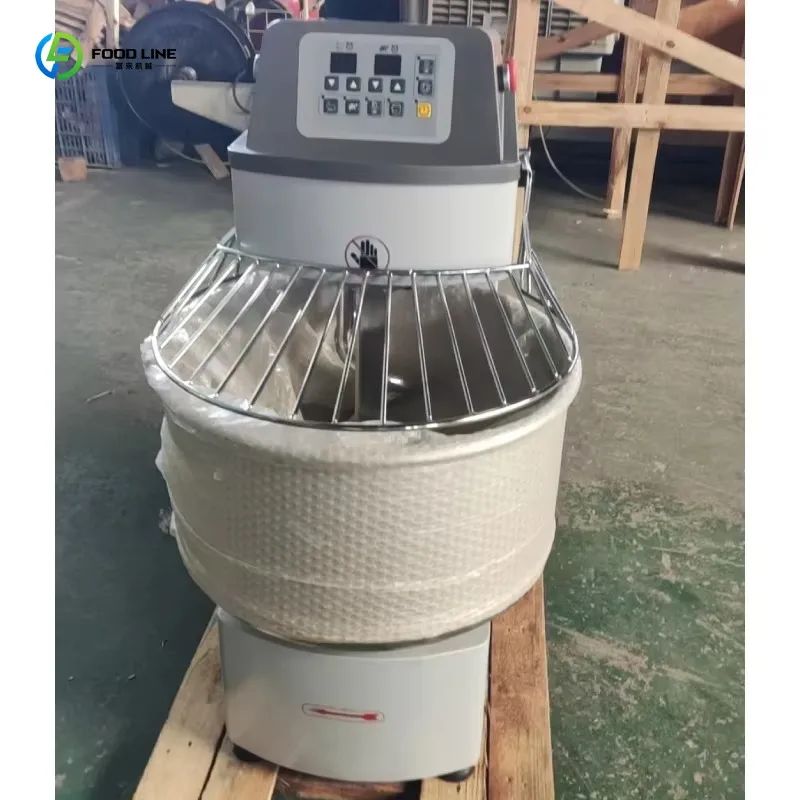 Custom New Industrial 30 Liter Horizontal Spiral Mixer Commercial Bakery Equipment For Wheat Corn Milk And Nuts