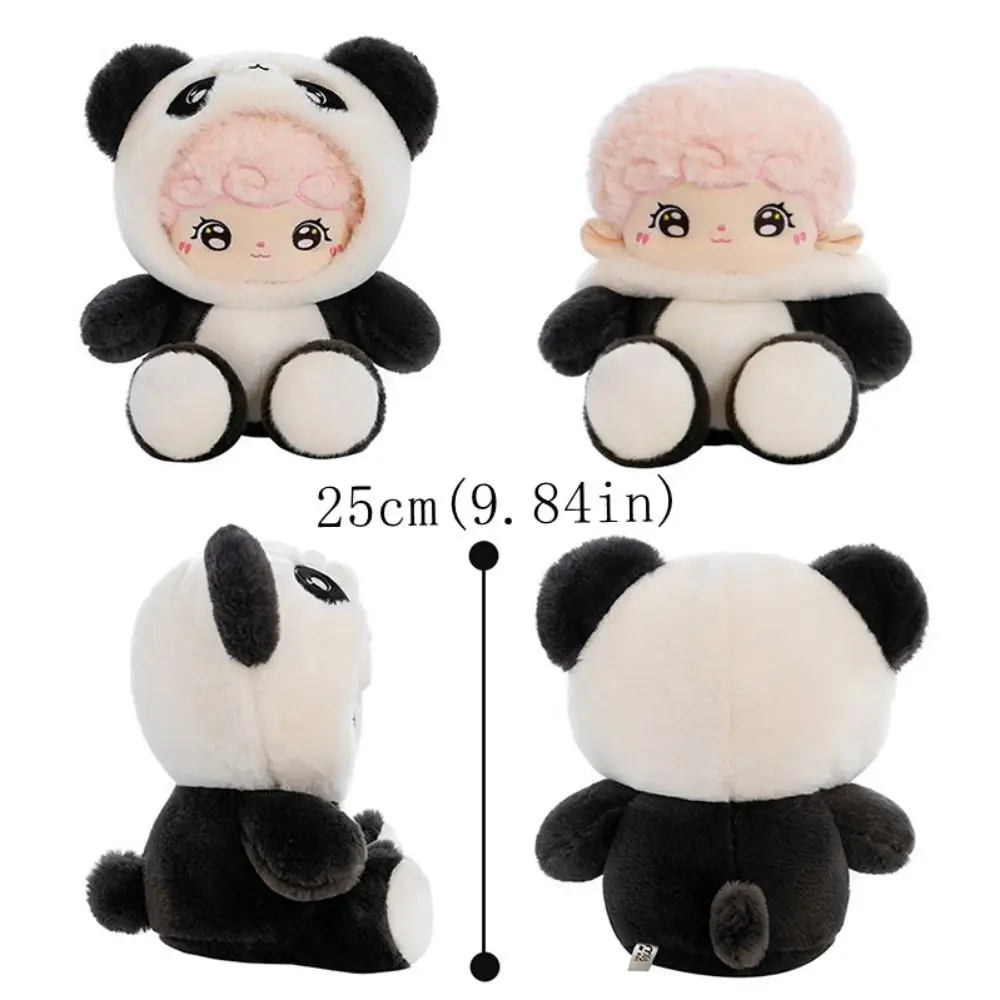 Creativo soffice croce medicazione peluche morbido peluche animali di peluche bambola cucciolo PP cotone panda bambino peluche bambola ragazze