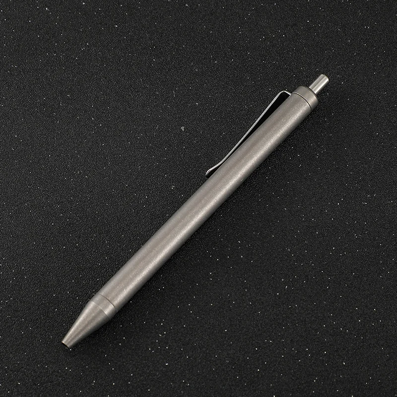 

Titanium Alloy Business Signature Pen, Creative And Convenient Writing Ballpoint Pen, Outdoor Women's Self-Defense Pen