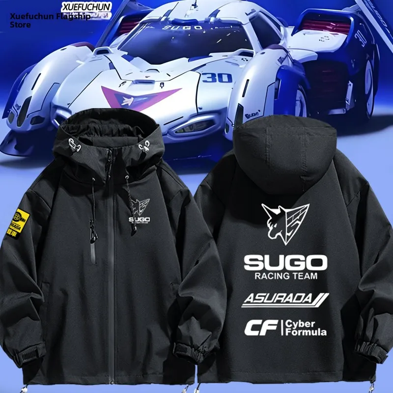 

Мужское пальто High nt Formula Falcon Jaet SUGO G26KRTRT из полиэфирного волокна Long Sve на молнии