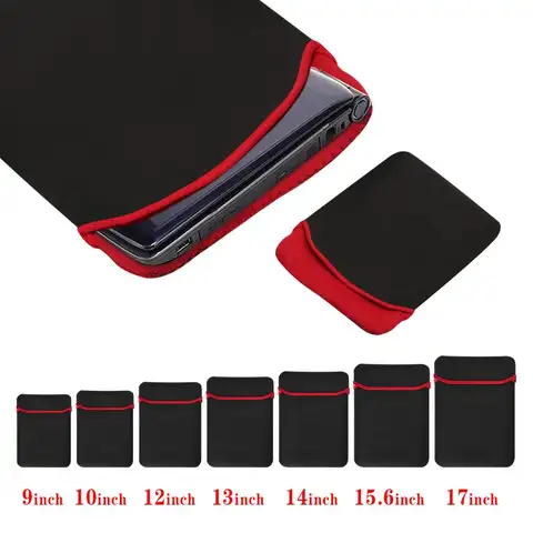 9"-17" High Quality Waterproof Soft Full Protective Notebook Computer Laptop Bag Sleeve Case For Dell Lenovo ASUS Xiaomi