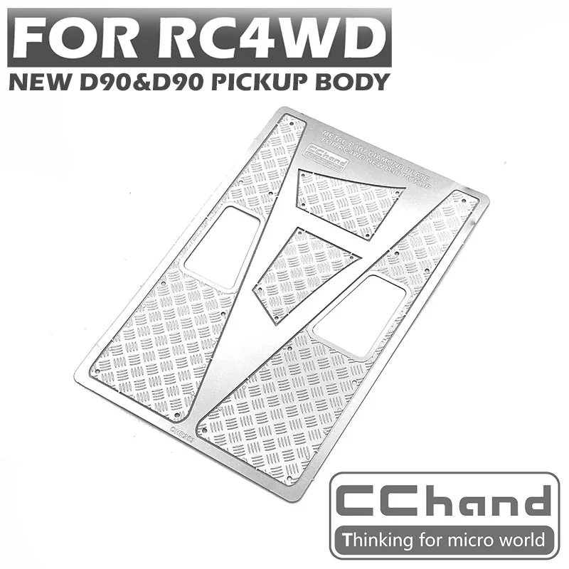 CChand RC Parts Metalowy uchwyt tylnego koła zapasowego do 1/10 RC4WD 2015Ver D90 RC Pickup Car DIY Model Akcesoria TH20998