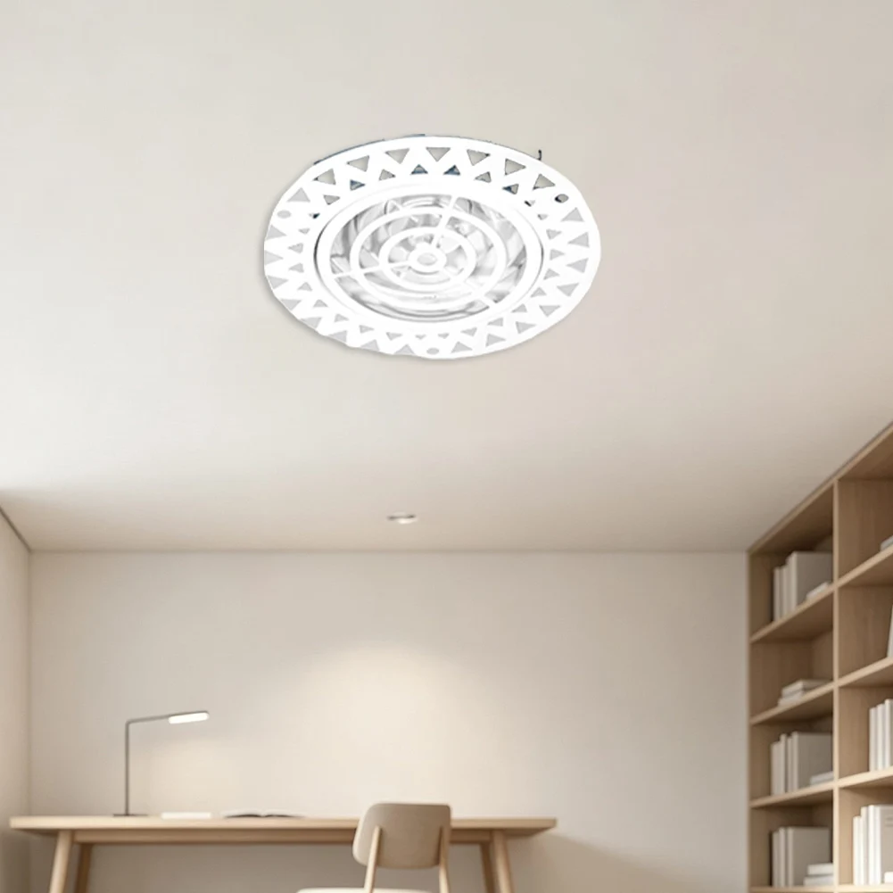Edgeless Air Outlet with Press-Actuated Three-Speed Setting and Low-Noise Performance for Residential Air Systems
