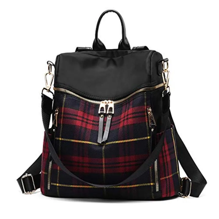 

Women Backpack Purse Waterproof Nylon Rucksack Lightweight Fashion Casual Travel Ladies Shoulder Bag Daypack