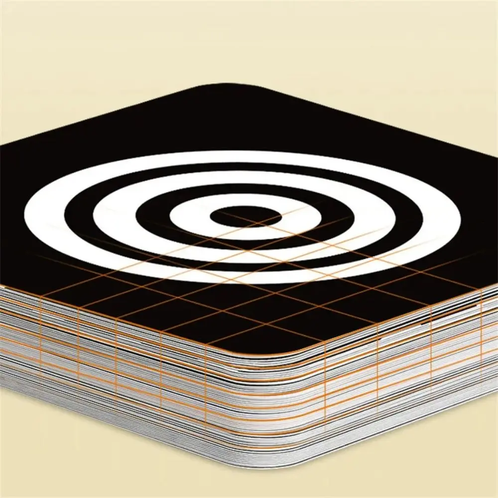 Cartões de estimulação visual do bebê de papel jogos de visão montessori flashcards de alto contraste em miniatura requintado cartões flash do bebê