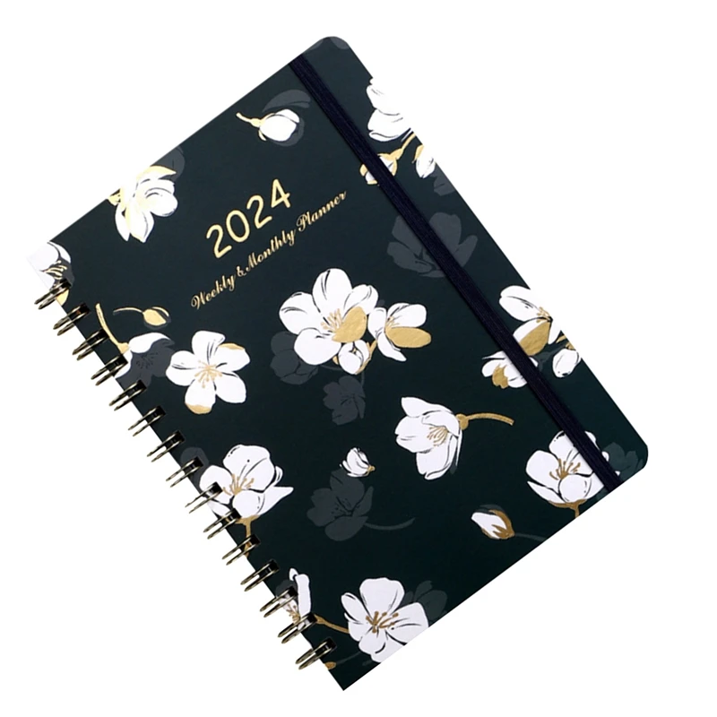 2024 Weekly Planner Spiral Bound - Comprehensive Weekly And Monthly Organizing Agenda Book