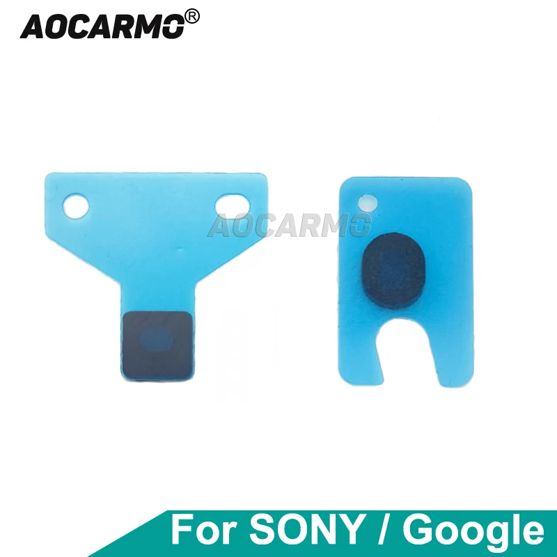 Aocarmo For Sony Xperia 1 5 10 II III IV V VI For Google Pixel Top Bottom Microphone Mesh Grid Mic Waterproof Adhesive Membrane