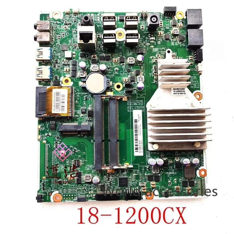 

728286-001 для HP 18-1200CX материнская плата AIO 728286-501 728286-601 716241-001 DDR3 Материнская плата 100% протестирована полностью