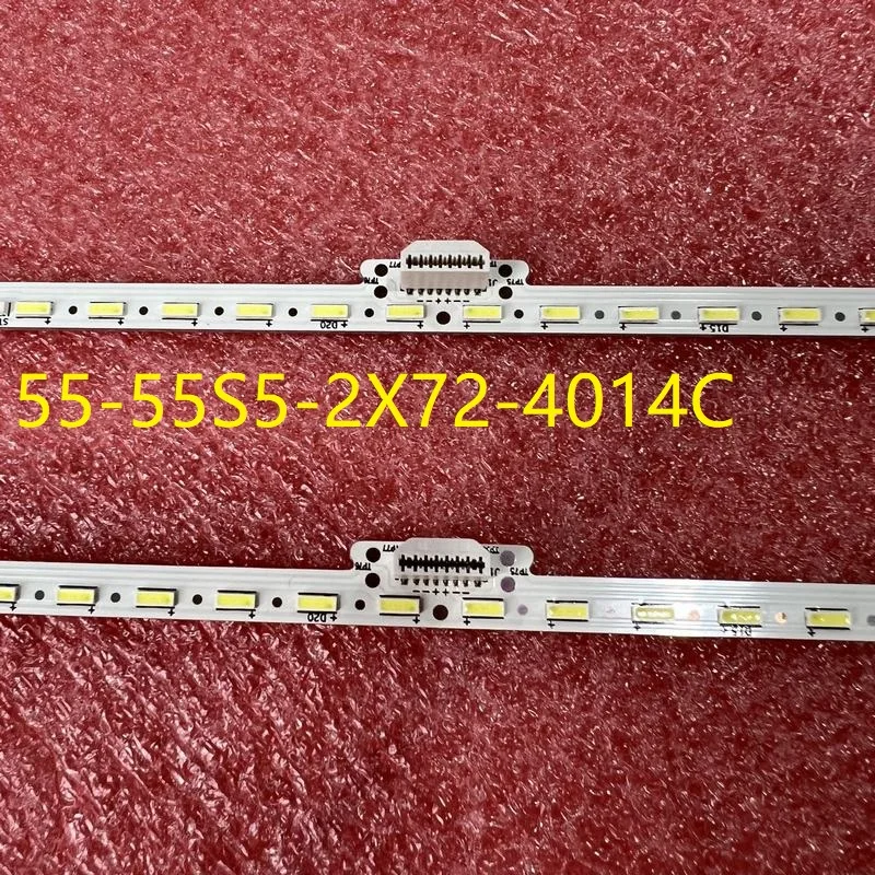 Kit 2pcs LED Backlight strip For HZ55U7A 55H9E 55H905 Hisense -55-55S5-2X72-4014C_9S4P LT-1187231 02180707C