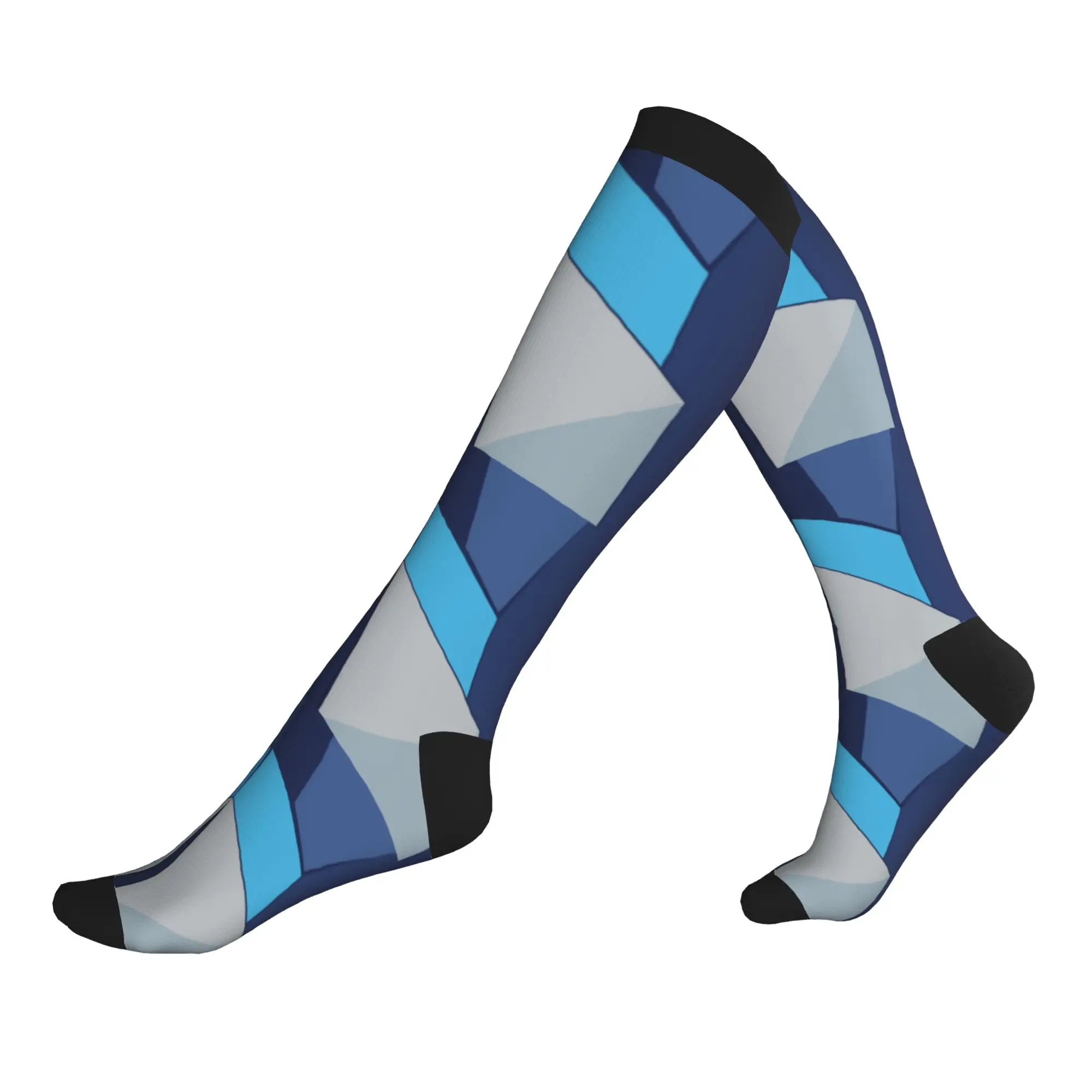 Harajuku Goldo Grendizer Socks Women Men Warm Printed Robot Manga Mazinger Z Goldrake Sports Basketball Sports Compression Socks