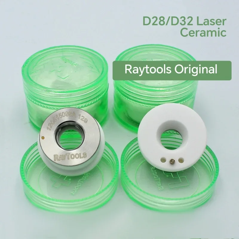 Anel laser cerâmico raytools original, diâmetro 28 32mm m11 m14, suporte de bico cerâmico raytools bt240 bt230 bm110 114