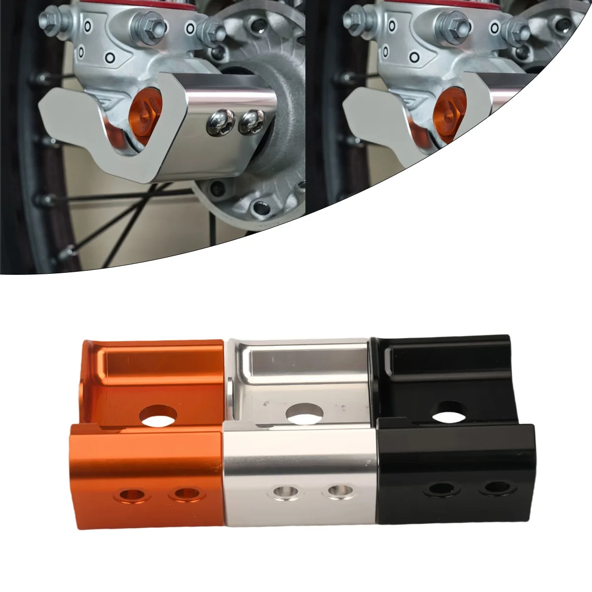 CNC Rechter Vordergabelschutz für KTM SX SXF EXC XC XCW 125-500, für Husqvarna TC FC FE TE 125-501, für GasGas EC EX