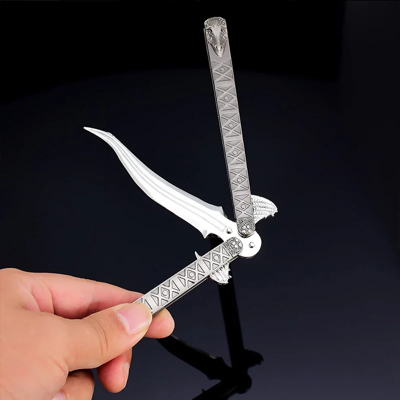 21 سنتيمتر تحصيل أنيمي لعبة الطرفية الروح الجناح شفرة الوجه محاكاة لعبة نماذج معدنية الحرف اليدوية الديكور خدعة المدرب