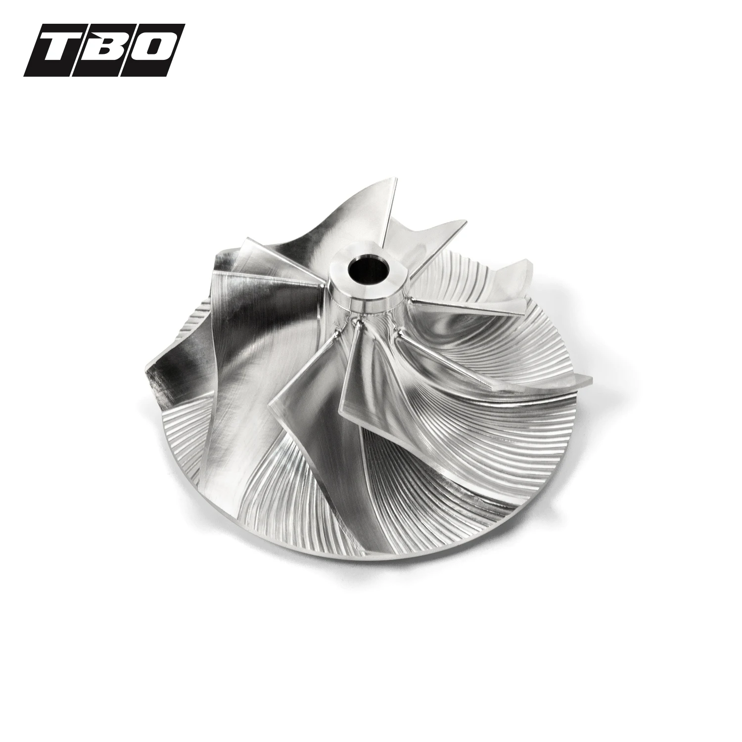 

K Series Turbo Billet Forged Compressor Wheel Billet 38x51mm 4+4 Forward Rotation 5-AXIS CNC Machine