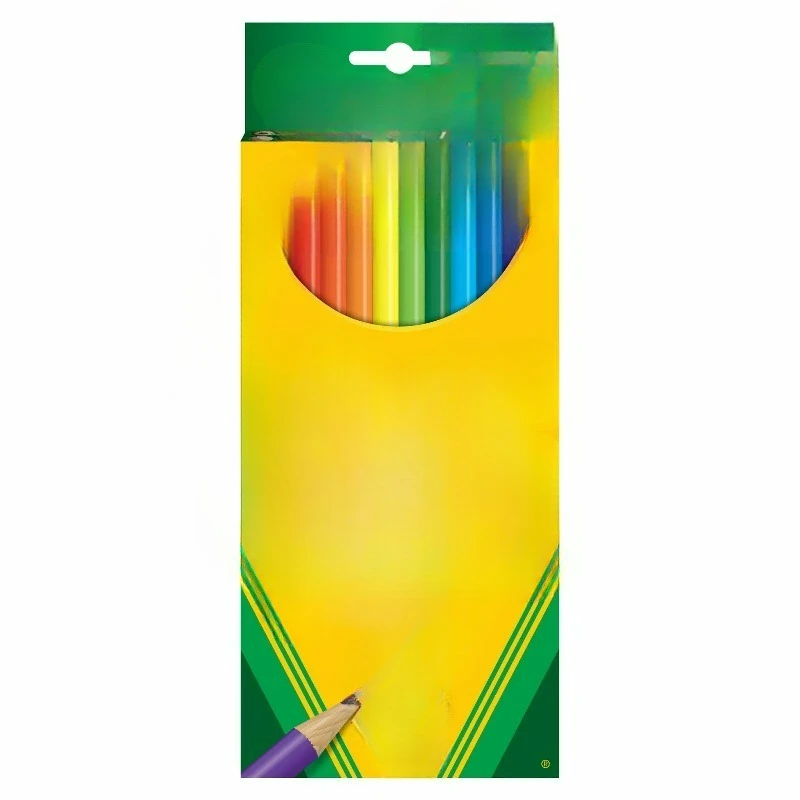 Colored Pencils, Back to School Supplies for Kids, Teacher Supplies, Pre-sharpened, 24 Ct