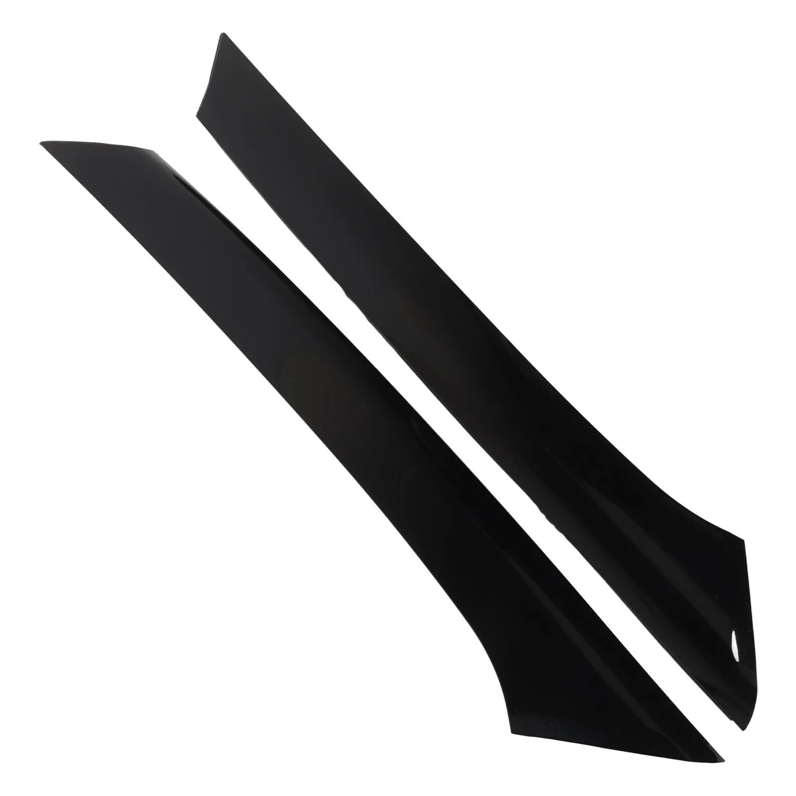 BA8Z7403145AA Windshield Pillar Trim Molding Pair for Ford Flex 2009-2019 - Outer A Pillar Molding Replacement Auto Body Part Ne