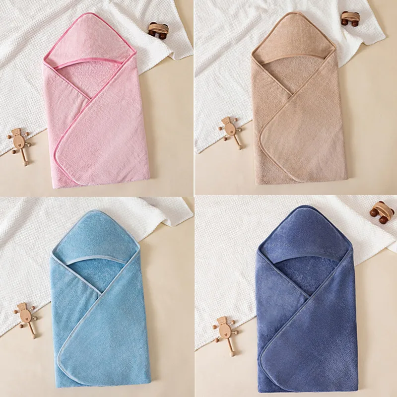 

XXFE детское банное полотенце с капюшоном для новорожденных, сильный впитывающий халат, одеяло, мягкое полотенце для душа,
