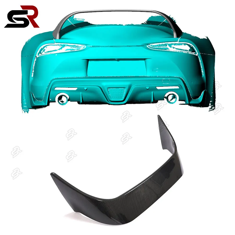 For Toyota GT86 Subaru BRZ Carbon Fiber Car Tail Light Decoration Small Side Spoiler Long Body Kit Tail Wrap Angle Body kit