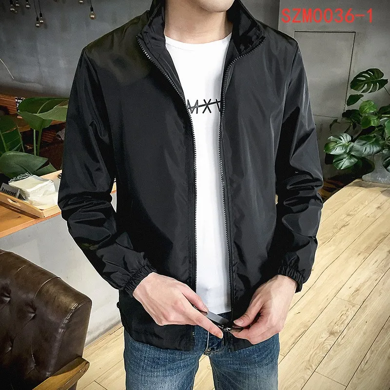 

Spring and autumn sports trench coat men's coat casual jacket