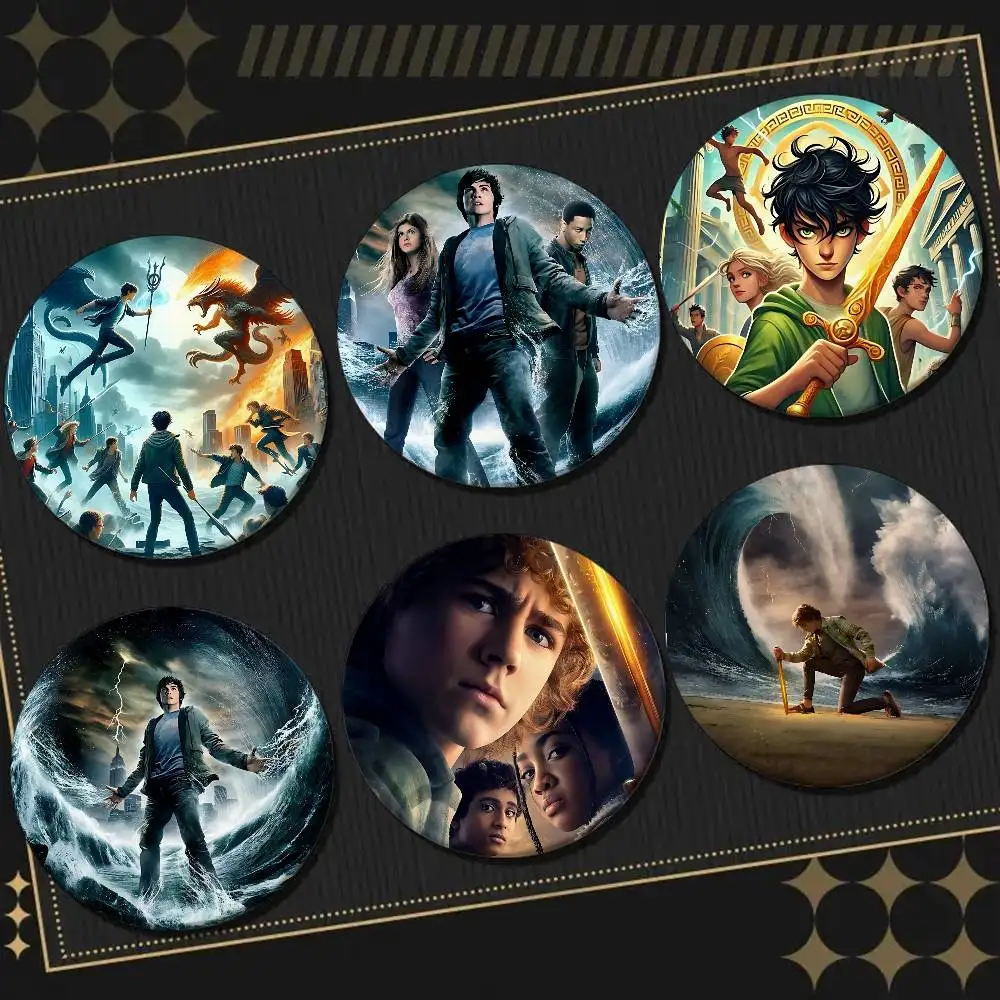 Film Percy Jackson und die Olympianten Abzeichen Anstecknadeln Anstecknadeln Hutnadeln Broschen Geschenke Dekor Rucksäcke