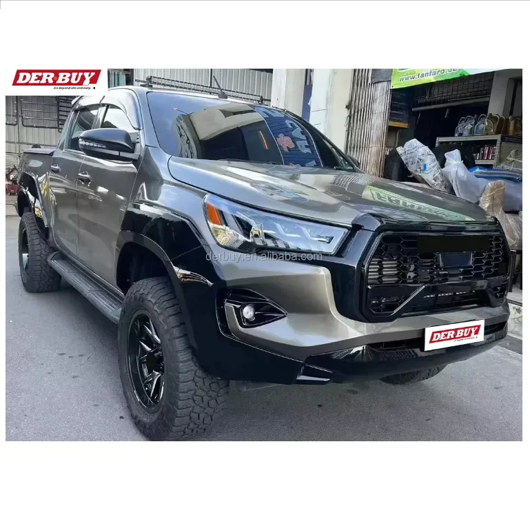 

High Quality Facelifts Body Kit GR Sport Conversion Car Bumper Bodykit For Toyota Hilux Revo 2020-2022