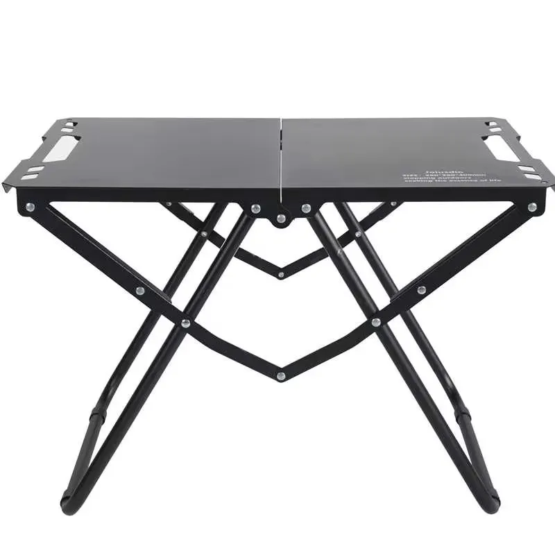 

Lightweight Aluminum Alloy Portable Outdoor Folding Table With Carry Bag