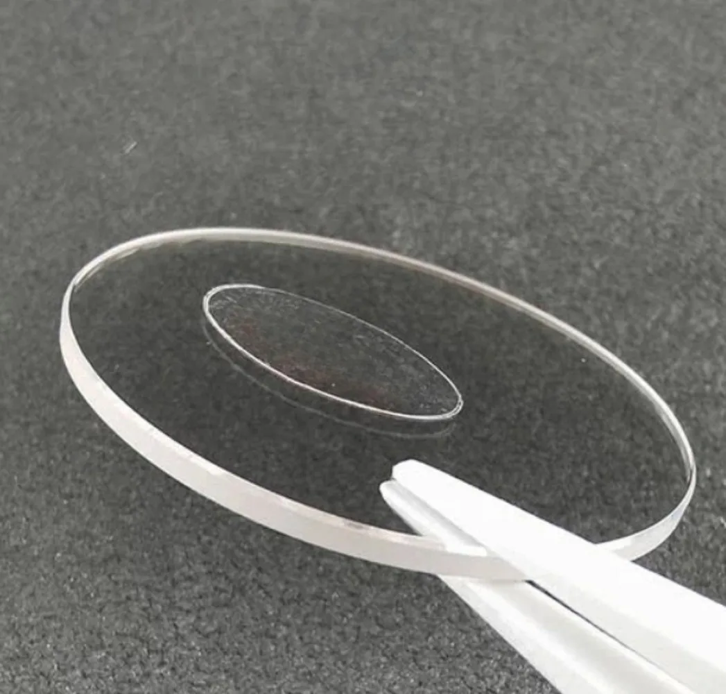 Sapphire flat plate watch mirror 28-39.5 thickness 1.0 1.2 front and rear glass mask accessories