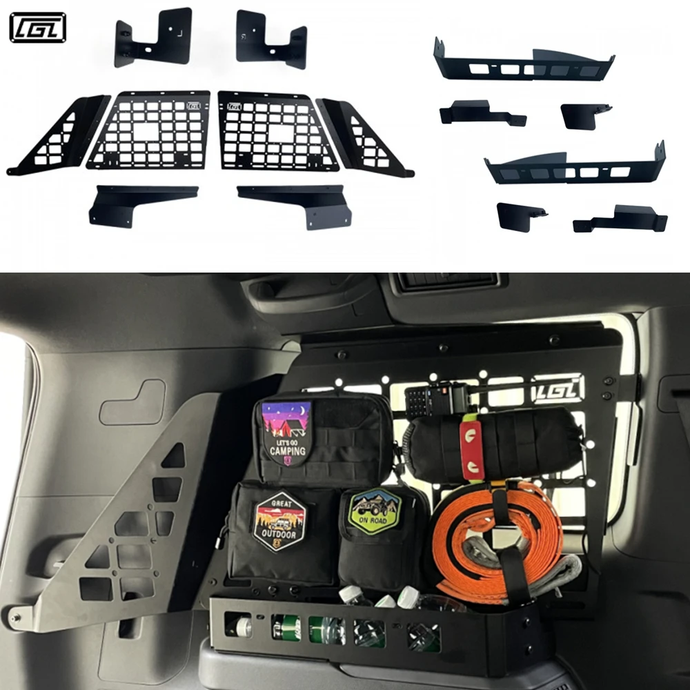 Side Window Modular Storage Panel Cargo Organizers Fit for Toyota Land Cruiser Prado LC250 / Lexus GX550 2024 2025