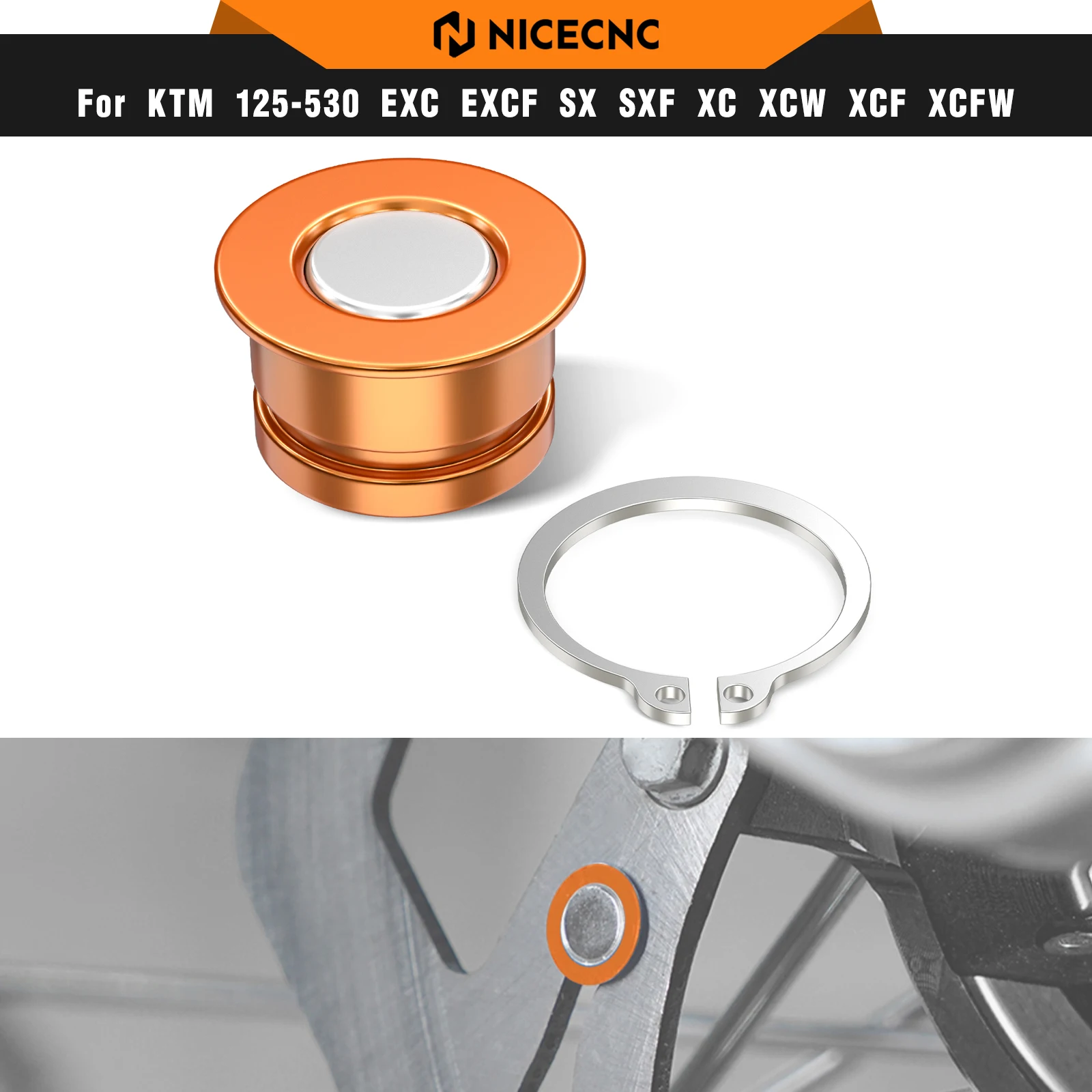 

NICECNC For KTM EXC 300 EXC-F 350 XC XCW 2003-2023 Speedo Odometer Rotor Magnet For Husqvarna TE 300 FE 450 GasGas EC 300 EC 250