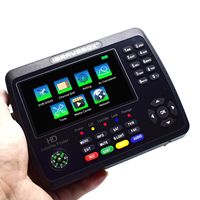 iBRAVEBOX V10 Finder Max HD Satellite TV Signal Finder DVB-S/S2/S2X Signal Meter Satellite Finder H.265 for Adjusting Sat Dish
